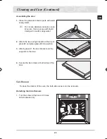 Предварительный просмотр 45 страницы Samsung BT63TDFST Installation And Operating Instructions Manual