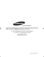 Preview for 52 page of Samsung BT65FDST Owner'S Manual