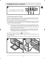 Предварительный просмотр 7 страницы Samsung BT65TDBFST Installation And Operating Instructions Manual