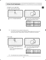 Предварительный просмотр 29 страницы Samsung BT65TDBFST Installation And Operating Instructions Manual