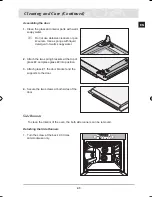 Предварительный просмотр 45 страницы Samsung BT65TDBFST Installation And Operating Instructions Manual