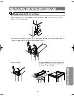 Preview for 24 page of Samsung Built-in Depth Side by Side Refrigerator Owners And Installation Manual