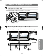 Preview for 26 page of Samsung Built-in Depth Side by Side Refrigerator Owners And Installation Manual