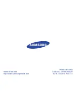 Samsung BWEP570 User Manual preview