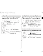 Preview for 7 page of Samsung C103 Owner'S Instructions And Cooking Manual