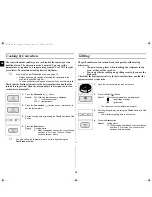 Preview for 16 page of Samsung C103 Owner'S Instructions And Cooking Manual