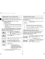 Preview for 18 page of Samsung C103 Owner'S Instructions And Cooking Manual