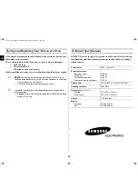 Preview for 36 page of Samsung C105 Owner'S Instructions Manual