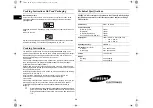 Preview for 36 page of Samsung C108ST Owner'S Instructions Manual