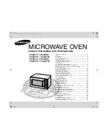 Samsung C108STBC Owner'S Instructions Manual preview