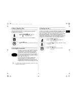 Preview for 19 page of Samsung C109STFC Owner'S Instructions Manual