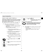 Preview for 19 page of Samsung C138ST Owner'S Instructions Manual