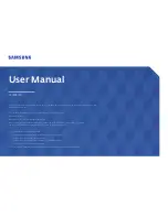 Preview for 1 page of Samsung C27F591FD User Manual