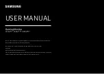 Preview for 1 page of Samsung C27G7 T Series User Manual