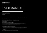 Samsung C32JG50FQU User Manual preview