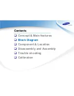 Preview for 4 page of Samsung C3300K Service Training Manual
