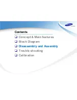Preview for 7 page of Samsung C3300K Service Training Manual
