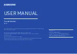 Samsung C34J791 User Manual preview