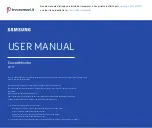 Samsung C34J791WTR User Manual preview