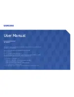 Samsung C49J890DK Series User Manual preview