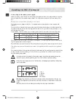 Предварительный просмотр 8 страницы Samsung C61RA series Installation And Operating Instructions Manual