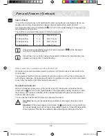 Preview for 14 page of Samsung C61RA series Installation And Operating Instructions Manual