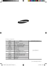 Preview for 160 page of Samsung C61RCCN Installation And Operating Instructions Manual