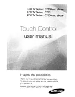 Предварительный просмотр 1 страницы Samsung C700 User Manual