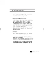 Preview for 20 page of Samsung CB-14Y4T Owner'S Instructions Manual