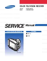 Предварительный просмотр 1 страницы Samsung CB-21N30G7 Service Manual