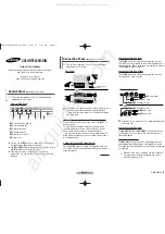 Preview for 1 page of Samsung CB-21N30MJ Owner'S Instructions Manual