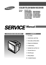 Предварительный просмотр 1 страницы Samsung CB20F42TSXXEC Service Manual