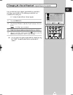 Preview for 19 page of Samsung CB21K22 Owner'S Instructions Manual