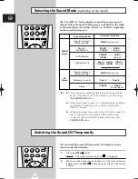 Preview for 22 page of Samsung CB21K22 Owner'S Instructions Manual