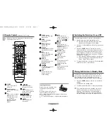 Preview for 2 page of Samsung CB21K40 Owner'S Instructions Manual