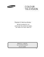 Preview for 1 page of Samsung CB21K5ML Owner'S Instructions Manual