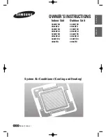 Preview for 1 page of Samsung CC24BTVA Owner'S Instructions Manual