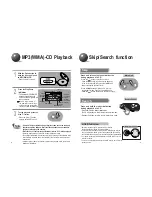 Preview for 8 page of Samsung CD YEPP MCD-HM200H Instruction Manual