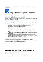 Preview for 6 page of Samsung CDMA SCL21 User Manual