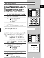 Preview for 23 page of Samsung CE101K Owner'S Instructions Manual