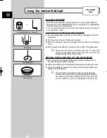 Preview for 26 page of Samsung CE101K Owner'S Instructions Manual