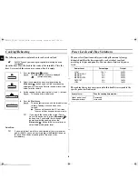 Preview for 8 page of Samsung CE1070 Owner'S Instructions And Cooking Manual