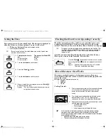 Preview for 7 page of Samsung CE107B-B Owner'S Instructions And Cooking Manual