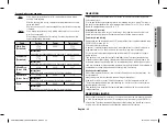 Preview for 35 page of Samsung CE107MNR-B Owner'S Instructions & Cooking Manual