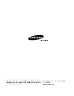 Preview for 2 page of Samsung CE1150R Service Manual