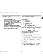 Preview for 5 page of Samsung CE117A Owner'S Instructions And Cooking Manual