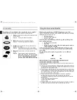 Предварительный просмотр 4 страницы Samsung CE1180GBC Owner'S Instructions Manual