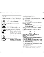 Preview for 5 page of Samsung CE1185GB Owner'S Instructions Manual