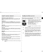 Preview for 7 page of Samsung CE1185GBC Owner'S Instructions Manual