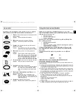 Preview for 5 page of Samsung CE1185UBF Owner'S Instructions And Cooking Manual